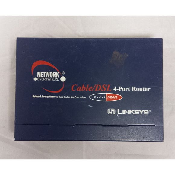 LinkSys Network Everywhere Cable/DSL 4-Port Router - Picture 2 of 3